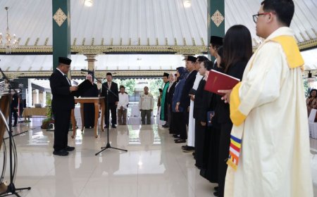 Delapan Anggota KPAD Sleman Periode 2026-2028 Dilantik