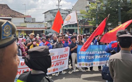Buruh Desak Sultan HB X Benahi Tarumartani dan Revisi UMP Jadi Rp 4 Juta