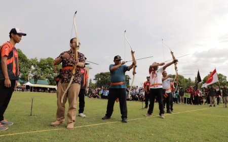 Kejurkab Panahan Kabupaten Sleman Diikuti 230 Atlet dari 20 Klub