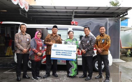 RSUD Prambanan Peroleh Bantuan Ambulans dari Bank BPD DIY