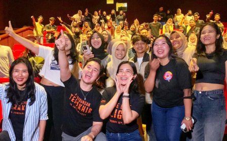 Pemeran Film Penerbangan Terakhir Sapa Penonton Yogyakarta, Angkat Isu Sensitif Dunia Aviasi