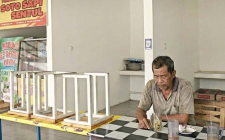 Menanti Pembeli di Rooftop Sunyi Pasar Sentul: “Hari Ini Zonk, Besok Bayar Sewa"
