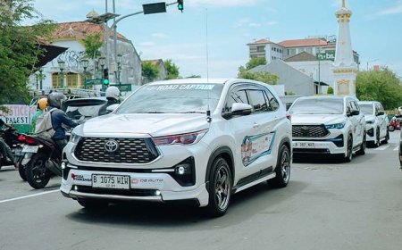 Rayakan 2 Tahun Berdiri, Komunitas Innova Zenix Inzenity Touring ke Jogja dan Gelar Aksi Sosial