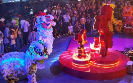 Oriental Carnival Convergence Meriahkan Imlek 2577 di Plaza Ambarrukmo