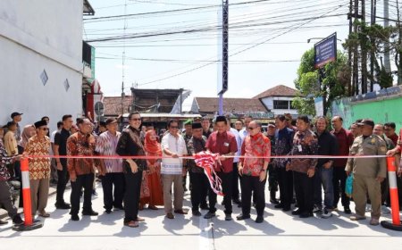 Ruas Jalan Kaligesik-Salam Selesai Dibangun, Kontribusi Sofwan Dedy Ardyanto Diapresiasi Bupati