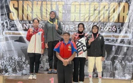 Kulonprogo Pimpin Perolehan Medali Sirkuit Anggar Pelajar se-DIY 2026
