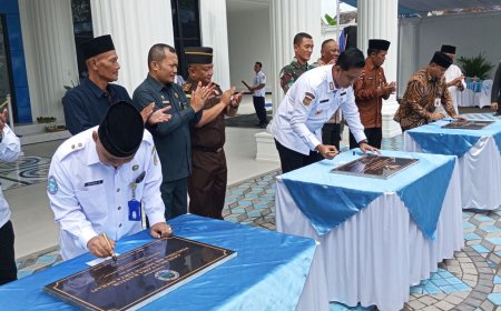 Selesai Dibangun, Bupati Resmikan Kantor Pusat PDAM Tirta Merapi Klaten Senilai Rp 5,6 Miliar