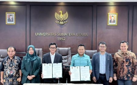 Dukung Program Prioritas Nasional, Kemenko Pemberdayaan Masyarakat dan USU Teken Kerja Sama