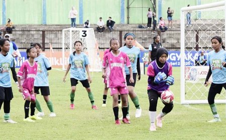 "MilkLife Soccer Challenge" Yogyakarta Seri 2 Resmi Bergulir, 1.548 Pesepakbola Putri Cilik Unjuk Bakat