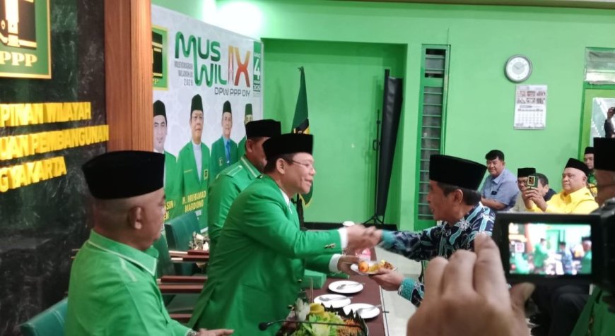 Buka Muswil PPP DIY, Muhamad Mardiono Ajak Kadernya Teladani Perjuangan Presiden Prabowo
