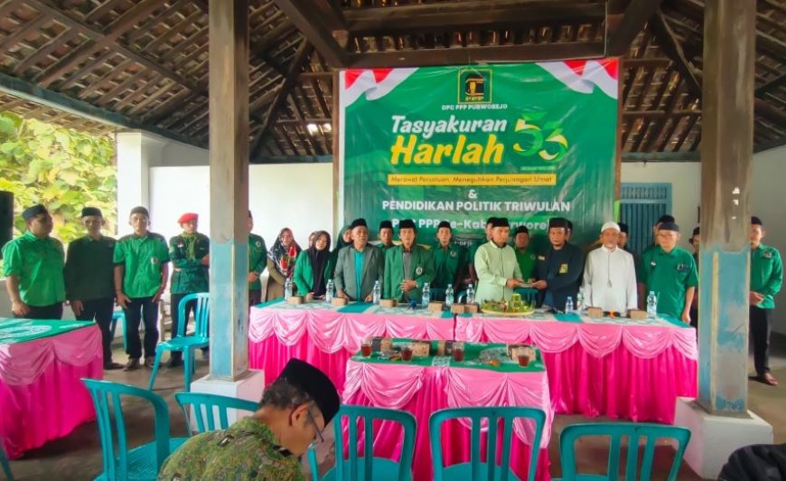 PPP Purworejo Gelar Tasyakuran Harlah ke-53