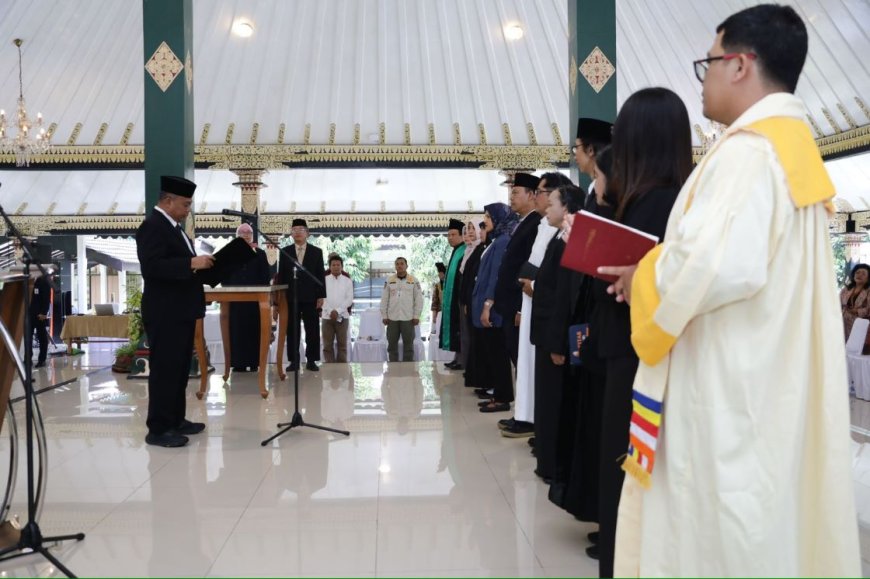 Delapan Anggota KPAD Sleman Periode 2026-2028 Dilantik