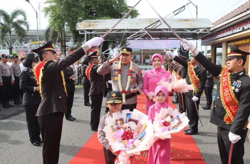 AKBP Windy Syafutra Resmi Menjabat Kapolres Purworejo