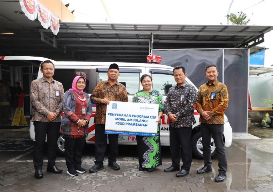 RSUD Prambanan Peroleh Bantuan Ambulans dari Bank BPD DIY