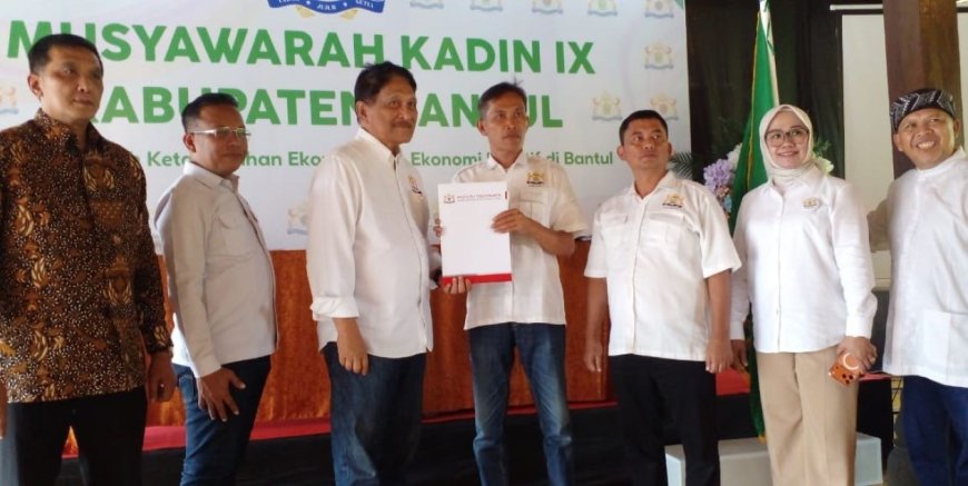 Nur Ikhsan Hidayat Ketua Kadin Bantul 2025-2030
