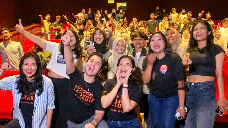 Pemeran Film Penerbangan Terakhir Sapa Penonton Yogyakarta, Angkat Isu Sensitif Dunia Aviasi