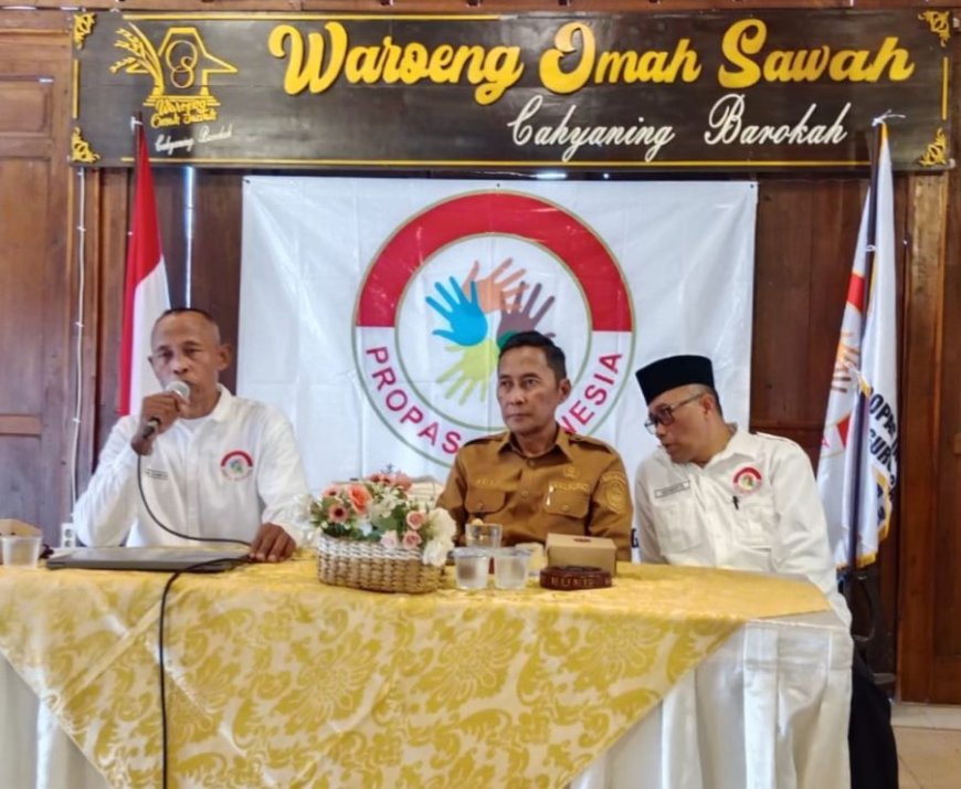 Diketuai Wakil Bupati Bantul, Propas Dukung Program Presiden Prabowo