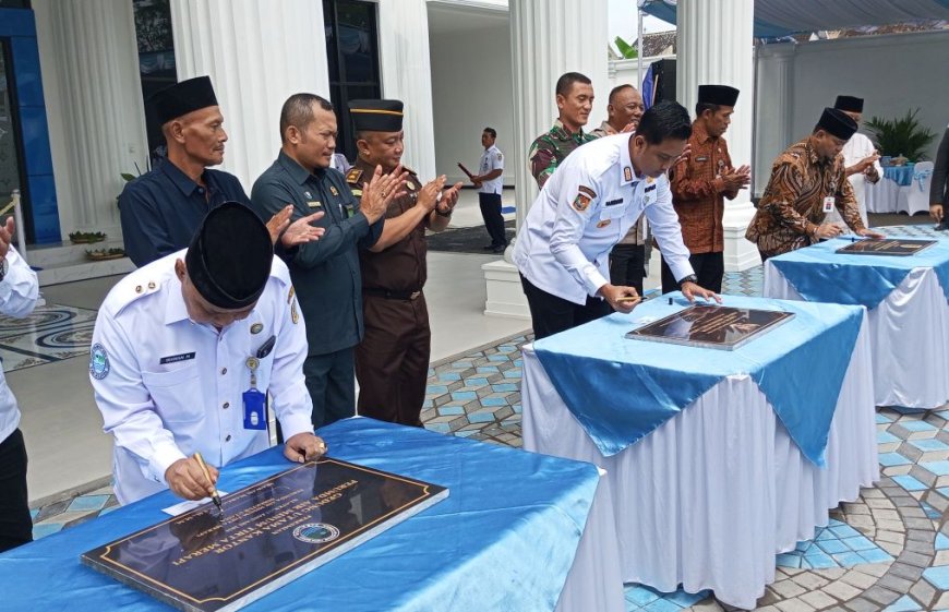 Selesai Dibangun, Bupati Resmikan Kantor Pusat PDAM Tirta Merapi Klaten Senilai Rp 5,6 Miliar