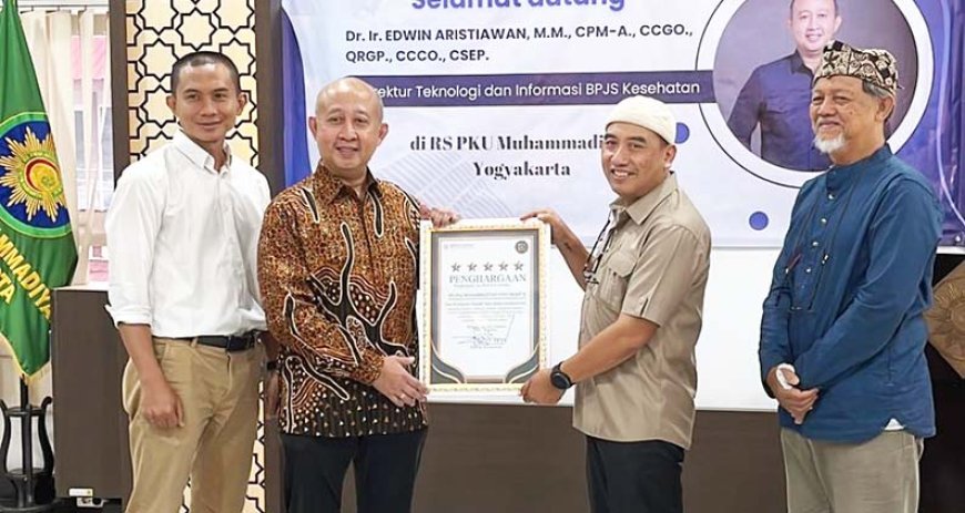 Pasien Tak Perlu Antre Lama Lagi! RS PKU Muhammadiyah Yogyakarta Sabet Penghargaan dari BPJS Kesehatan