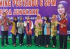 Ketua TP PKK Klaten Launching Posyandu 6 SPM Desa Jungkare