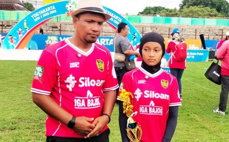 SD Muhammadiyah Sapen Siapkan Lapangan Khusus Sepak Bola Putri Usai Sabet Gelar "Best Player" MLSC Seri 2