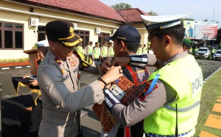Diawali Apel, Polres Kebumen Gelar Operasi Keselamatan Candi 2026