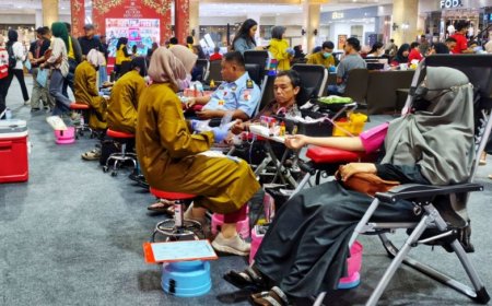 Sambut 20 Tahun Swarnacitta, Plaza Ambarrukmo Gelar Donor Darah