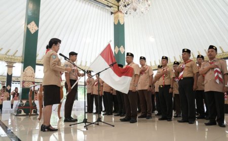 Bupati Sleman Berharap Gerakan Pramuka Adaptif Menjawab Tantangan Zaman