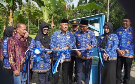 Korpri Bantu Warga Dusun Semuten Sumur Bor