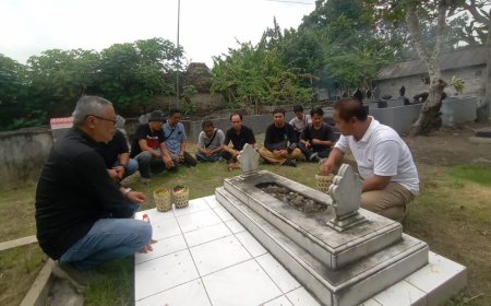 Peringati Hari Pers Nasional, Jurnalis Yogyakarta Ziarah ke Makam Udin