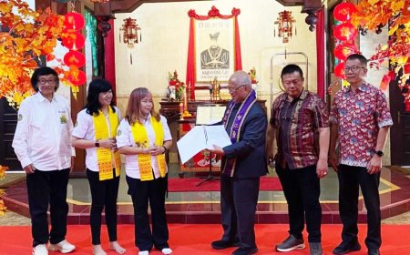 Pengukuhan 18 Pengurus Baru Makin Tuban, Fokus Perkuat Kerukunan dan Layanan Umat Konghucu