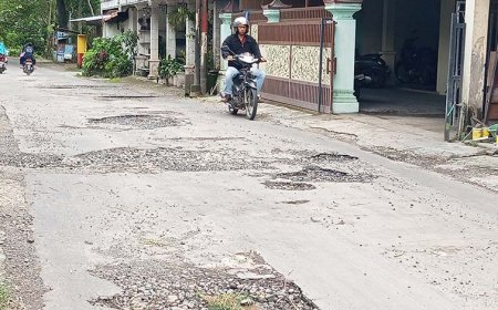Masih Proses Lelang, Pemkab Klaten Berharap Sebelum Lebaran 18 Ruas Jalan Rusak Jadi Mulus 