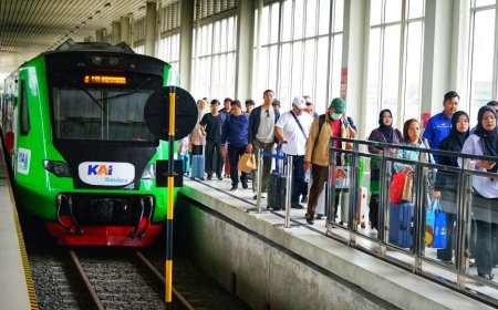 Lonjakan Penumpang KA Bandara Menggerakkan Ekonomi