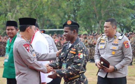 Di SPN Selopamioro, Kapolri Menyatakan Ansor Sahabat Kepolisian