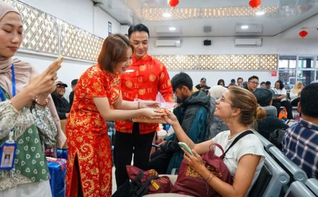 KA Bandara YIA Angkut 47 Ribu Penumpang Saat Libur Imlek