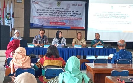 Dinsos P3APPKB Klaten Sampaikan 15 Usulan Program Kerja