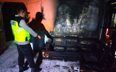 ODGJ Diduga Bakar Rumah di Karangsambung Kebumen