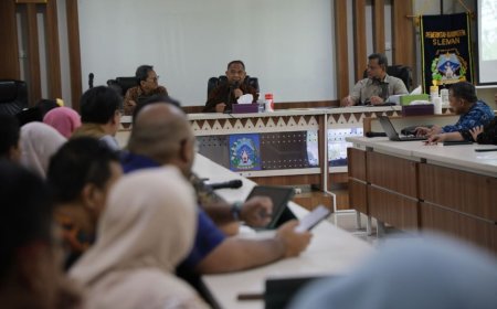 Persiapan Lebaran, Bupati Sleman Minta OPD Jaga Pasokan Bahan Pokok