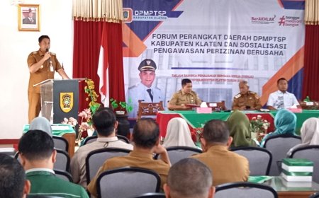 Perda RT RW Kabupaten Klaten Dinilai Belum Optimal