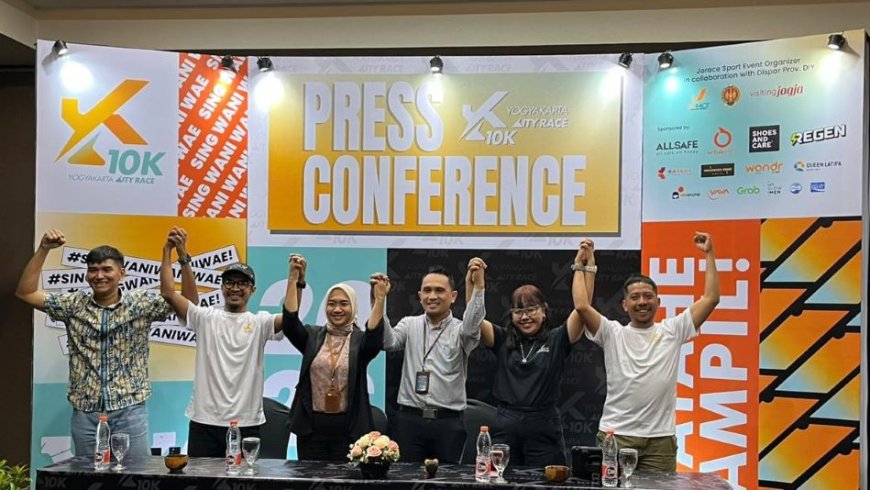 YKC10K 2026 Dorong Sport Tourism, Ribuan Pelari Ramaikan Kota Yogyakarta