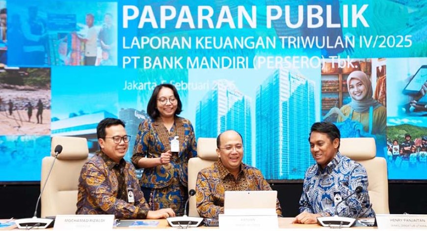 Fundamental Solid di 2025, Bank Mandiri Tancap Gas Dorong UMKM, Digitalisasi dan Program Prioritas Pemerintah
