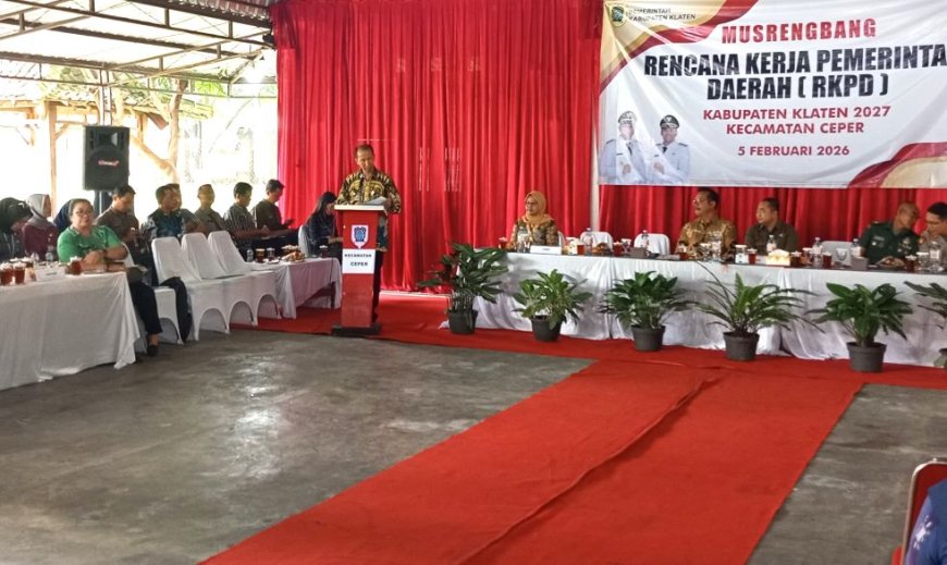 Letaknya Strategis, Kecamatan Ceper Simpan Segudang Permasalahan