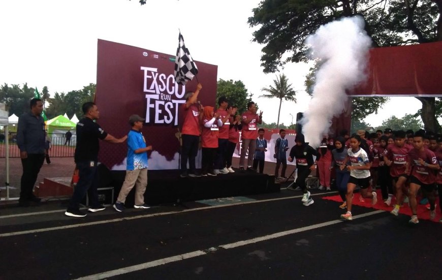 Bupati Bantul Lepas Ribuan Pelari di Exsco Run Fest