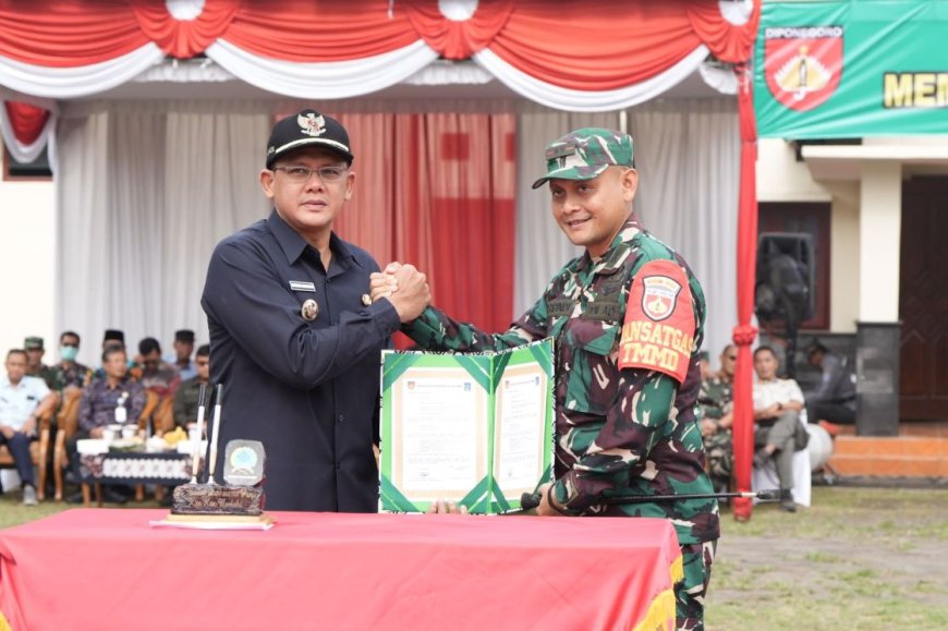 Wakil Bupati Sleman Membuka TMMD Sengkuyung Tahap I Tahun 2026