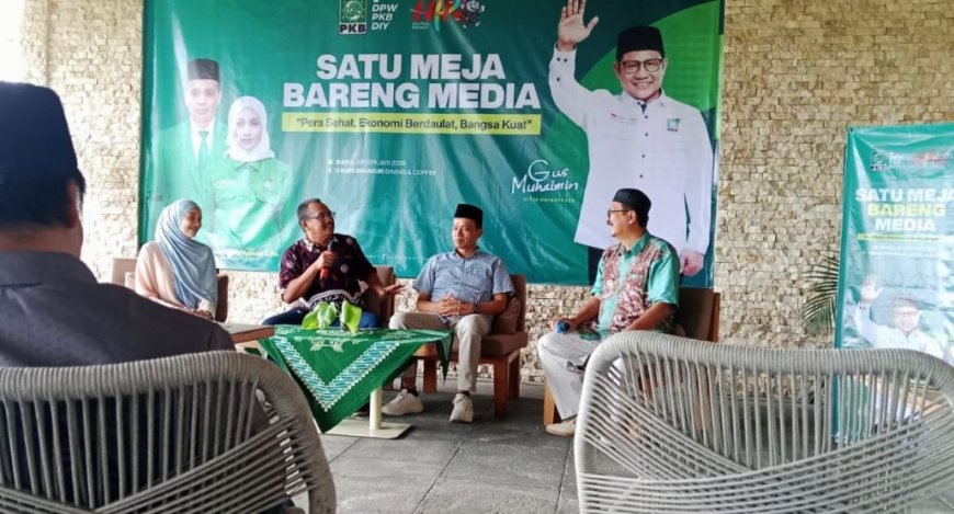Peringati HPN 2026, PKB DIY Gelar Diskusi Satu Meja Bareng Media
