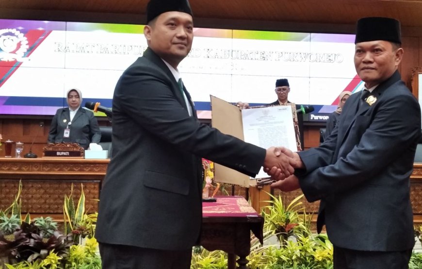 Rudi Hartono Dilantik Menjadi Wakil Ketua DPRD Purworejo