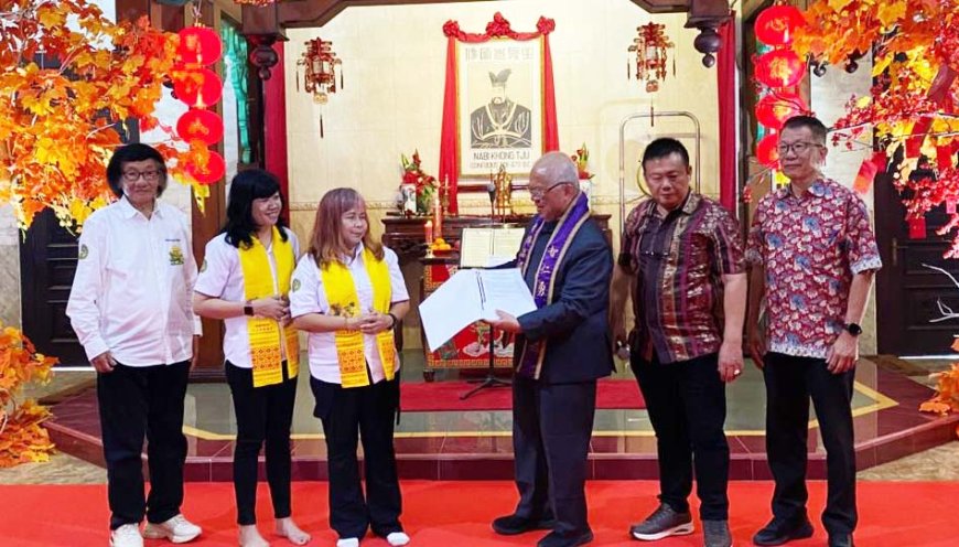 Pengukuhan 18 Pengurus Baru Makin Tuban, Fokus Perkuat Kerukunan dan Layanan Umat Konghucu