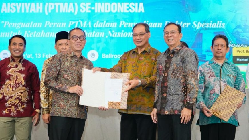 PTMA Meluncurkan Program Pendidikan Dokter Spesialis
