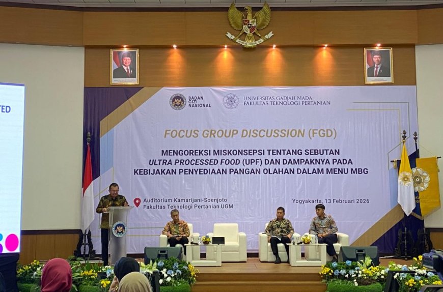 Sebanyak 23 Ribu Dapur Sudah Berdiri, BGN Gandeng UGM Bahas Ultra Processed Food
