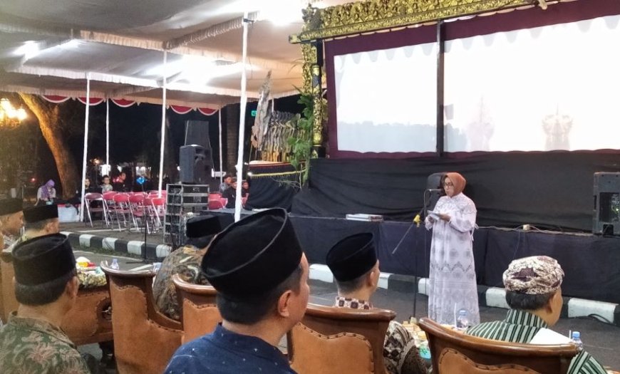 Paguyuban Lurah di Purworejo Gelar Doa Bersama dan Pergelaran Wayang Kulit